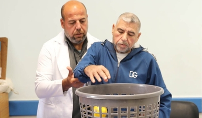 Qatar Red Crescent Provides Rehabilitation and Lodging Support for Palestinians in Gaza